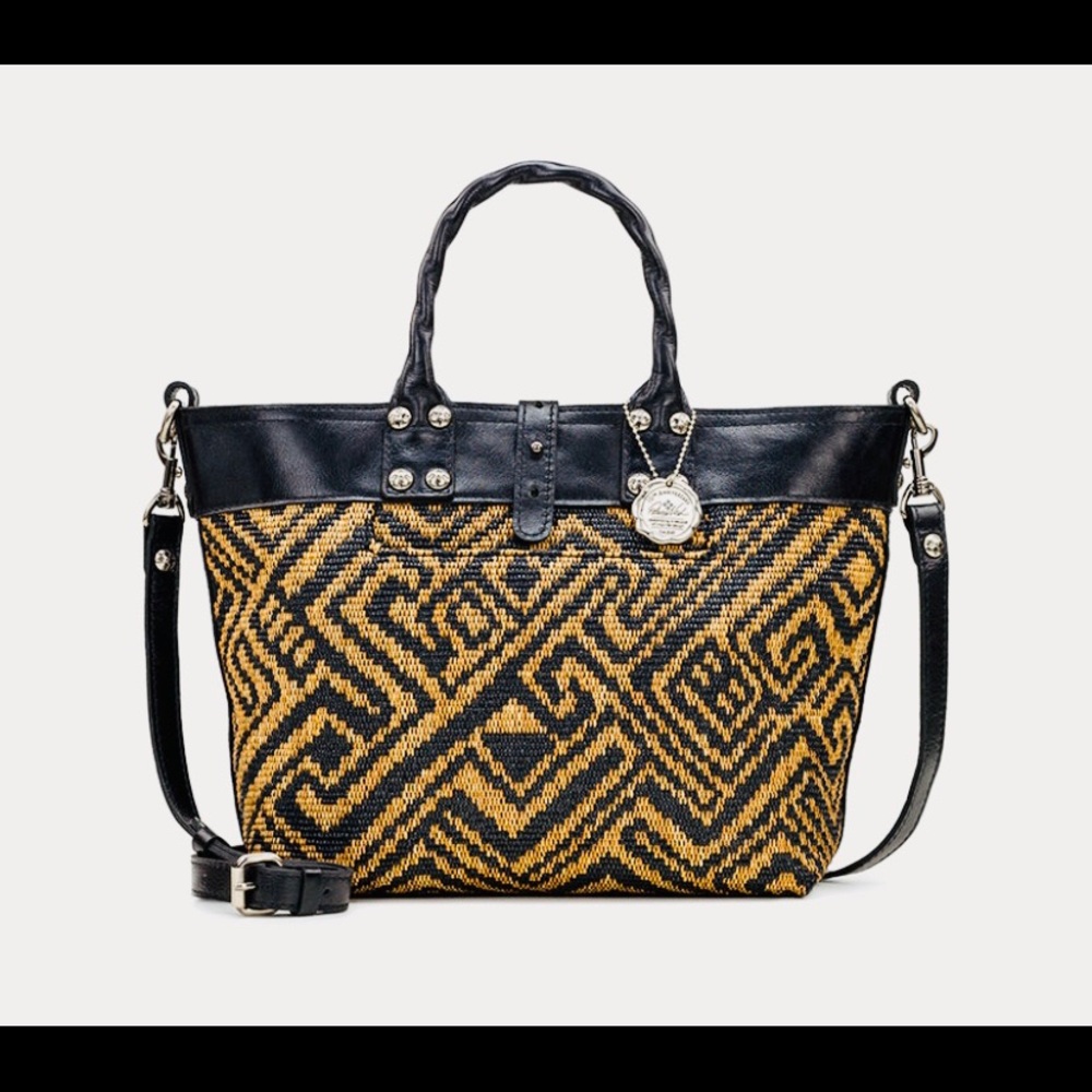 🔥SALE🔥: Nash Analia Top Handle Crossbody Tote:Tribal Weave:NWT